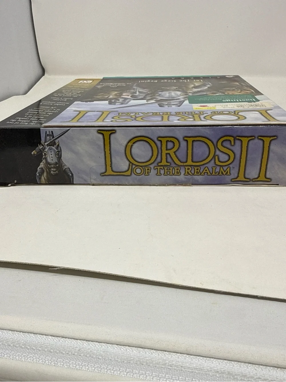 Lords of the Realm II PC Big Box Win 95 DOS CD Video Game Multiplayer